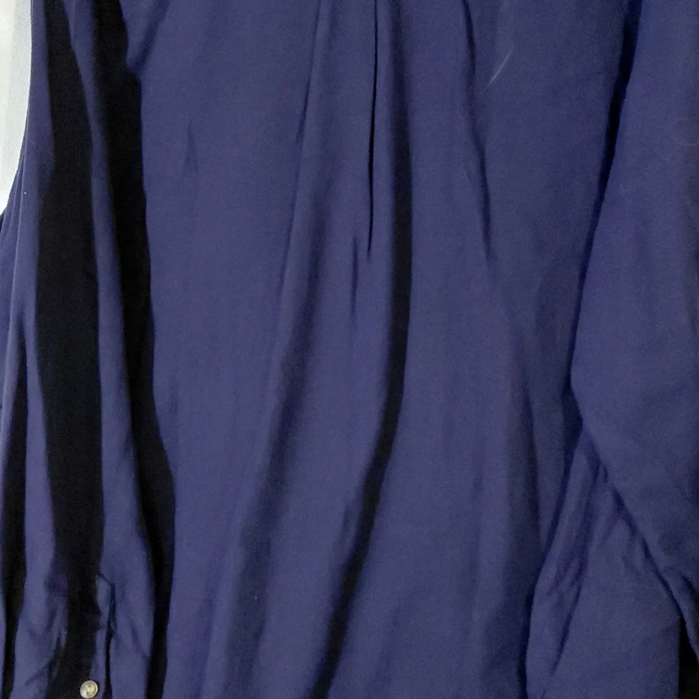 GAP Navy Button-Up Shirt - Picture 3 of 6